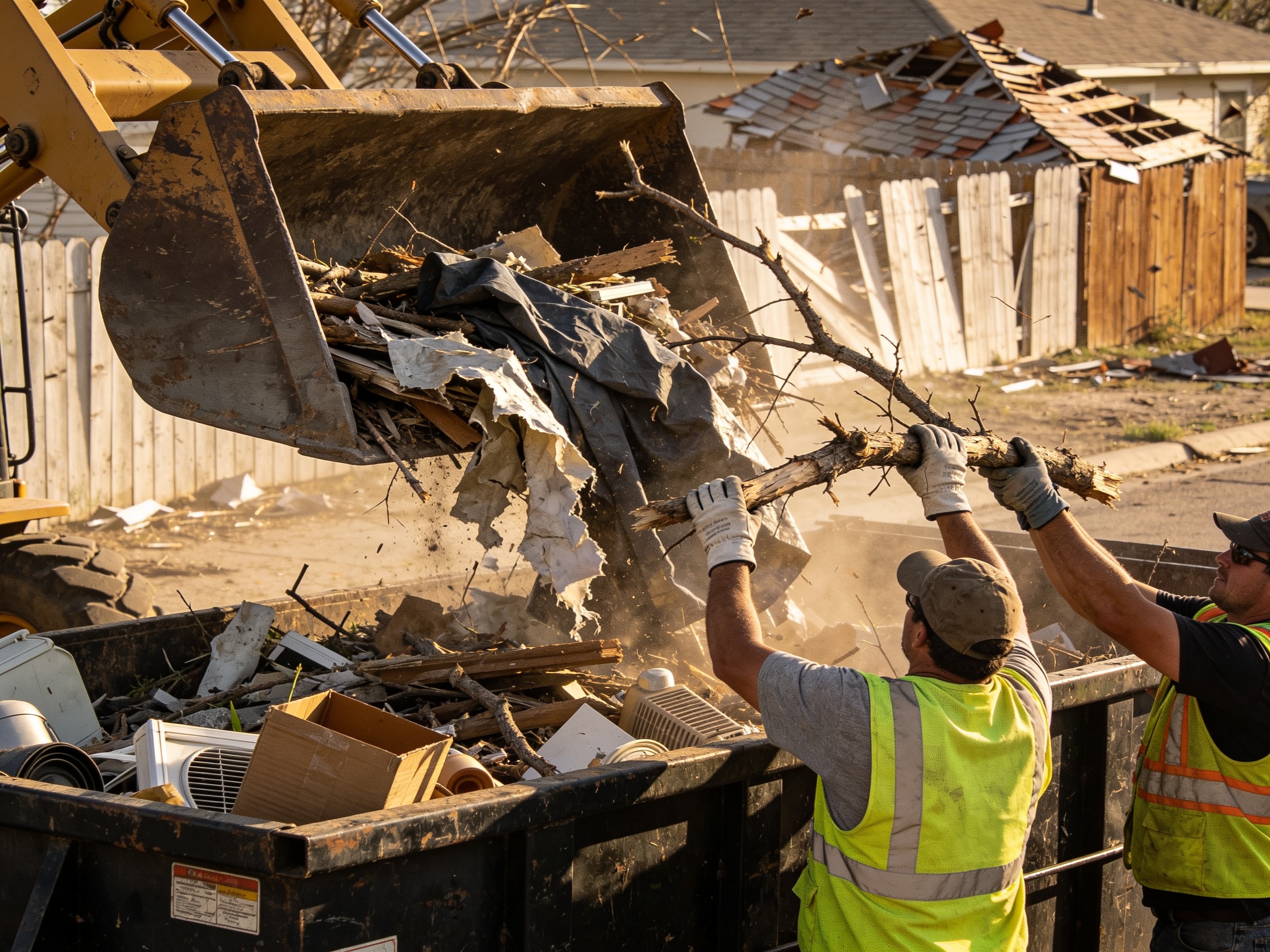 Handling Debris After High Wind Events in Lubbock